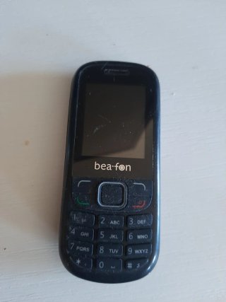 Teléfono móvil Bea-fon negro