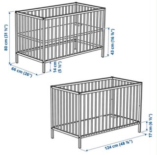 Cuna Snigler Ikea Madera Natural