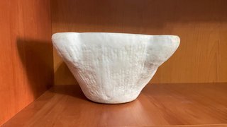 Mortero de mármol antiguo