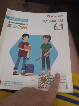 Matemáticas 6, Educación Primaria, Comunidad zo...