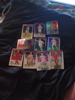 Cromos de fútbol femenino