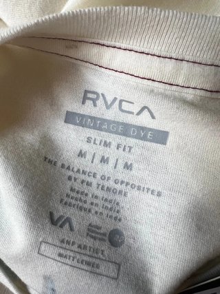 RVCA Graphic Tiger T-Shirt Vintage Dye Slim Fit