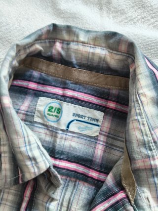Camisa cuadros Green Coast Talla S