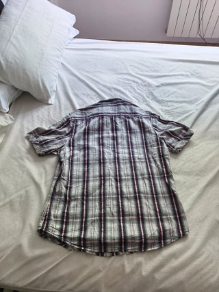 Camisa cuadros Green Coast Talla S