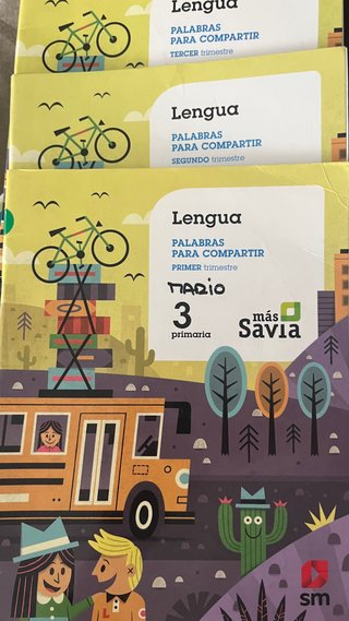 Lengua, 3 Primaria palabras para compartir