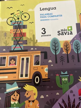 Lengua, 3 Primaria palabras para compartir