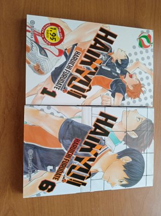 Haikyû!! no 06 y no 01