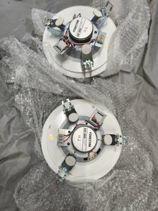 Altavoces Fonestar Blancos Redondos