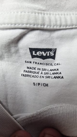 T-shirt Levi's bianca taglia S