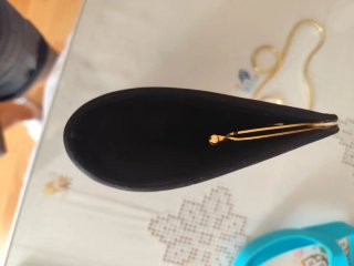 Bolso de fiesta negro y dorado