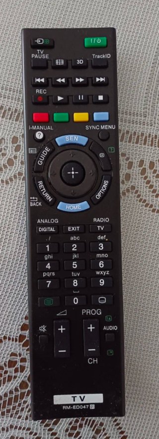 Televisión Sony Negra