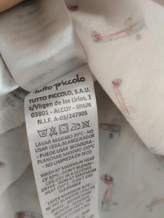 Camisa niño Tutto Piccolo Talla 10 cmo nueva avión