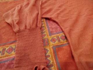 Jersey fino rosa talla L