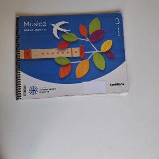 Libro Música 3º Primaria Santillana