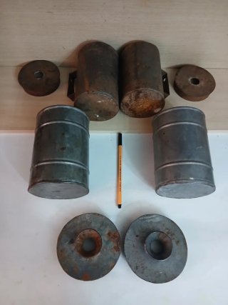 REBAJADO.Lote antigüedades hojalata