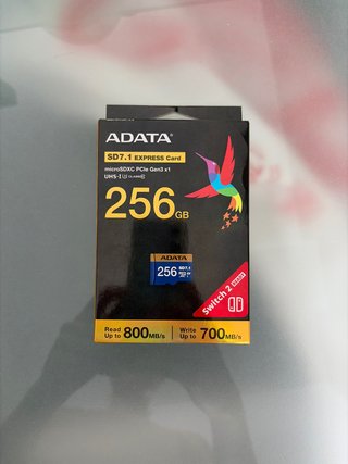 Tarjeta microSDXC ADATA 256GB SD7.1 PCIe Gen3