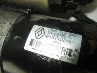 Renault 1307550 motor arranque 7700116282 scenic