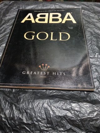 Libro Partituras ABBA Gold Greatest Hits