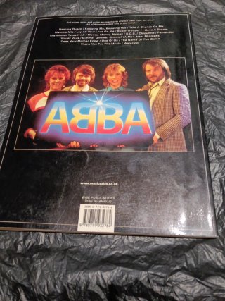 Libro Partituras ABBA Gold Greatest Hits