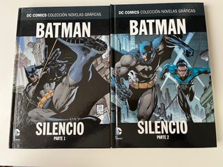 BATMAN SILENCIO PARTE 1 Y 2 DC COMICS COLECCION