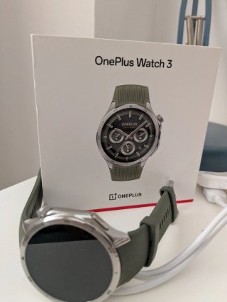 OnePlus Watch 3 verde (como nuevo) + correa extra