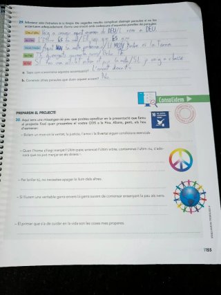 Llengua Catalana i Literatura 1, ESO, Situacion...