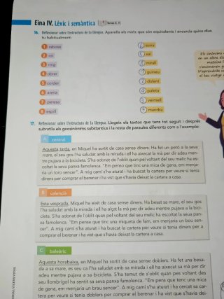 Llengua Catalana i Literatura 1, ESO, Situacion...