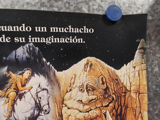 LA HISTORIA INTERMINABLE II - POSTER ORIGINAL 199O