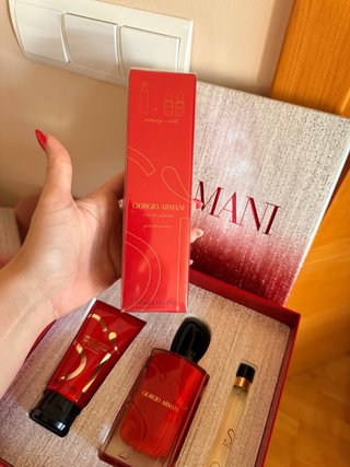Giorgio Armani Si Eau de Parfum Set Rojo