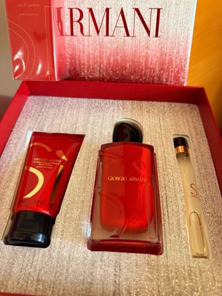 Giorgio Armani Si Eau de Parfum Set Rojo