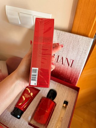 Giorgio Armani Si Eau de Parfum Set Rojo