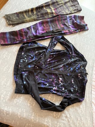 Conjunto 2 Leggings y Cazadora Oysho Talla M-L