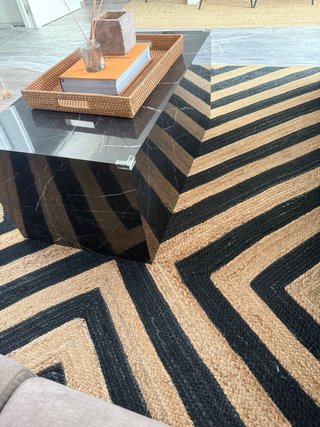Alfombra Yute Rayas Benuta 3x2