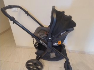 Carro de bebé Jane gris