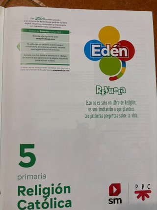 Religión Católica 5*primaria , Edén Revuela.