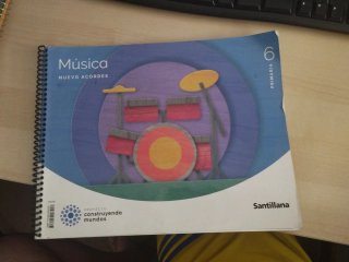 Música nuevo acordes. 6 primaria