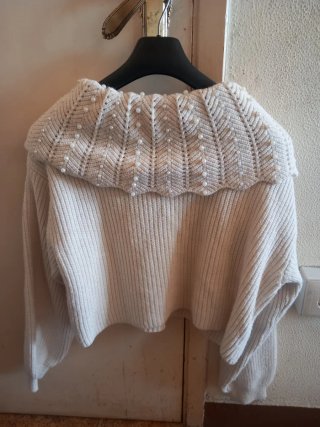 Jersey Zara Perlas Talla M