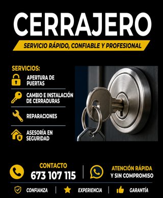 Cerrajero profesional