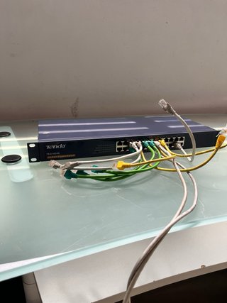 Patch Panel Cat.6 24 Puertos Rack 19