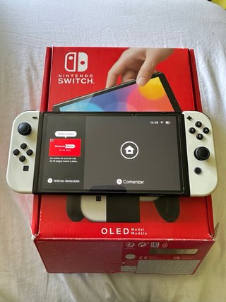 Nintendo Switch OLED Blanca