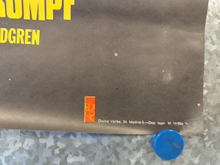 Pippi Langstrump CALZASLARGAS POSTER ORIGINAL 1975