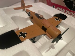 1:48 ARMOUR FRANKLIN MINT ADOLF DICKFIELD FW-190A