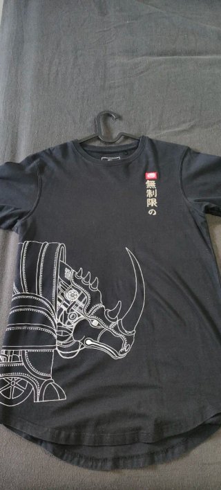 Camiseta Ecko Unltd Talla S Negra