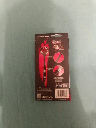 Dardos Harrows Heavy Metal Softip 18g