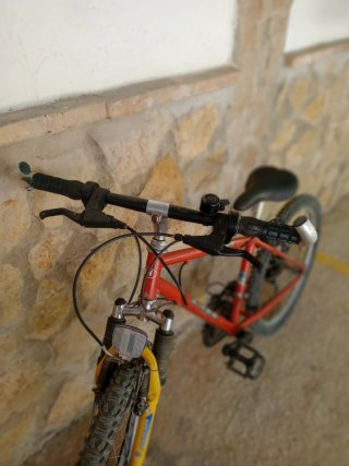 Bicicleta Cadete Roja