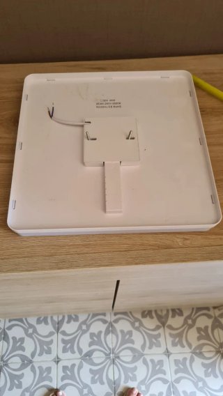 Plafón LED Cuadrado Blanco
