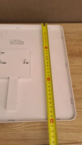 Plafón LED Cuadrado Blanco
