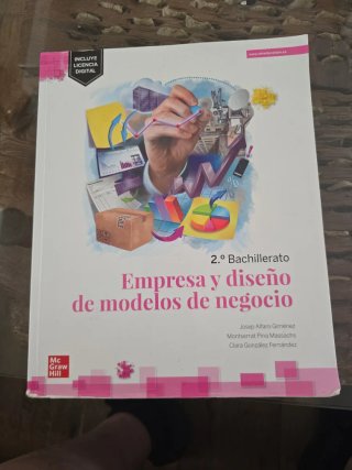 Empresa y diseño de modelos de negocio 2o Bachi...