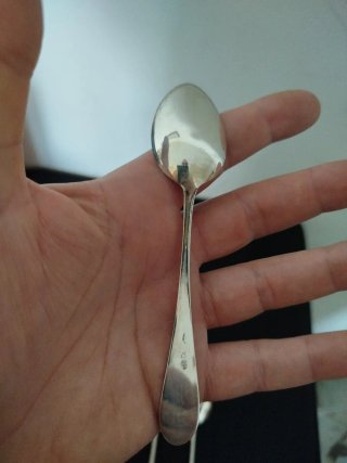 Set 4 Cucchiaini Caffè Argento 800