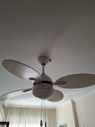 Ventilador de techo con luz